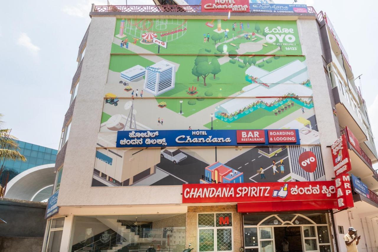 Oyo 16123 Chandana Deluxe Bangalore Eksteriør bilde